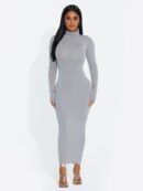Up to my neck Midi Dress