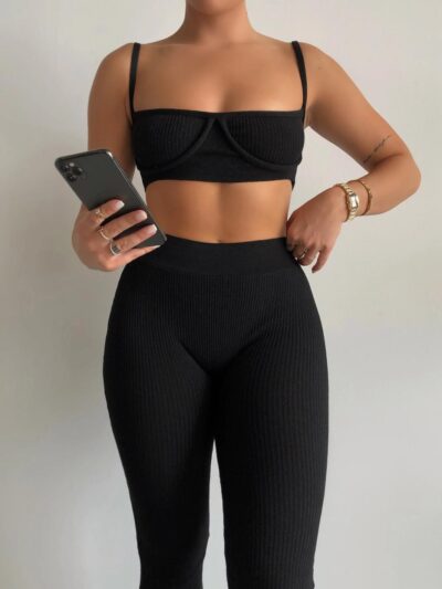 NEVER TOO MUCH TWO PIECE PANT SET