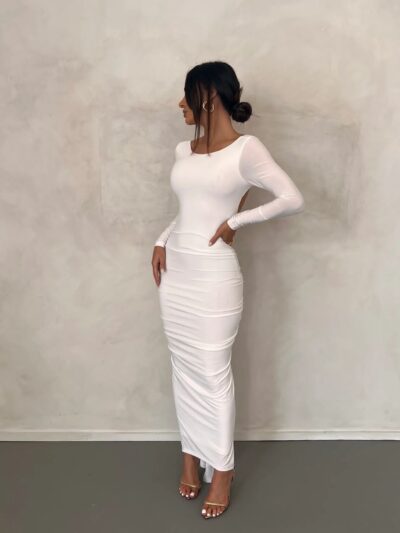 CAMILA DRESS - WHITE