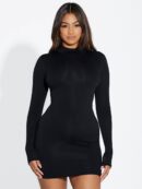 Up to My Neck Mini Dress