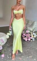 VALERIA Maxi Skirt Set