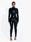 The vinyl turtleneck Jumpsuit