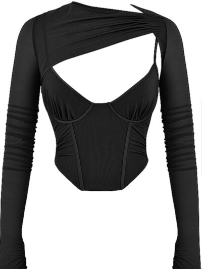 ISABEL - Asymmetric Cutout Corset