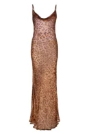 VALENTINA LEOPARD PRINT  DRESS